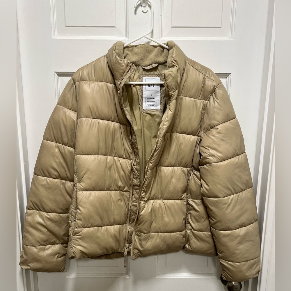 Gap Cold Control Puffer Jacket, Size Large, Worn … - image 1